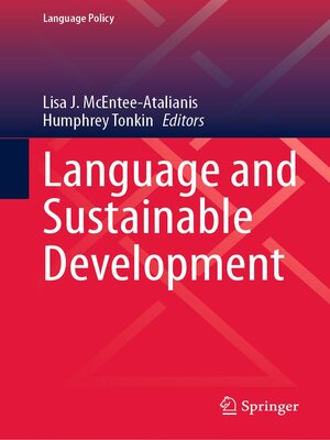 cover image of Language and Sustainable Development
